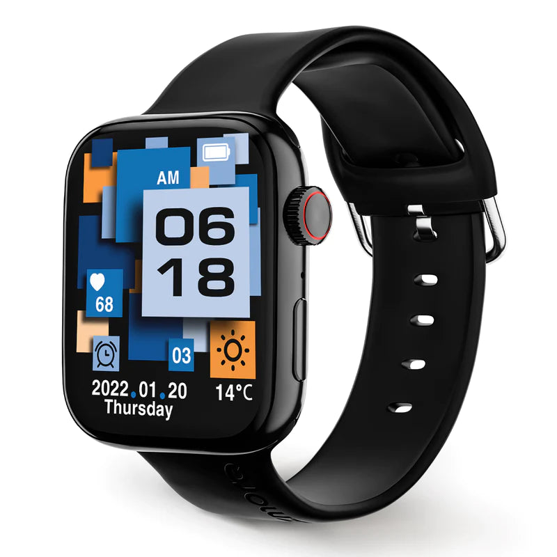 GIZMORE Star 1.85 IPS Gizfit 942 Large Display with Rotating Crown Controls| AI Voice Assistant | Bluetooth Calling Smartwatch GIZMORE Star 1.85 IPS Gizfit 942 Large Display with Rotating Crown Controls| AI Voice Assistant | Bluetooth Calling Smartwatch